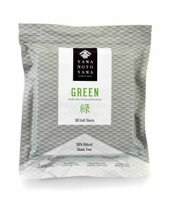 Sushinori Ingredients Yakizushinori Green Half Cut Nori Sheets - 100 Sheets
