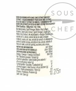 Sushi Su Ingredients Mizkan Sushi Seasoning