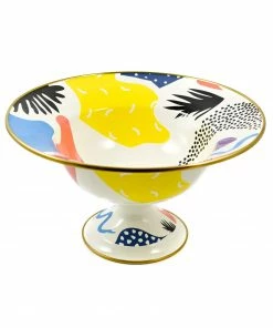 Kapka Abstract Enamel Display Dish 30cm
