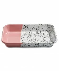 Kapka Cookware Colour Pop Enamel Roasting And Serving Dish Pink