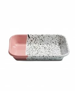 Kapka Cookware Colour Pop Enamel Roasting And Serving Dish Pink