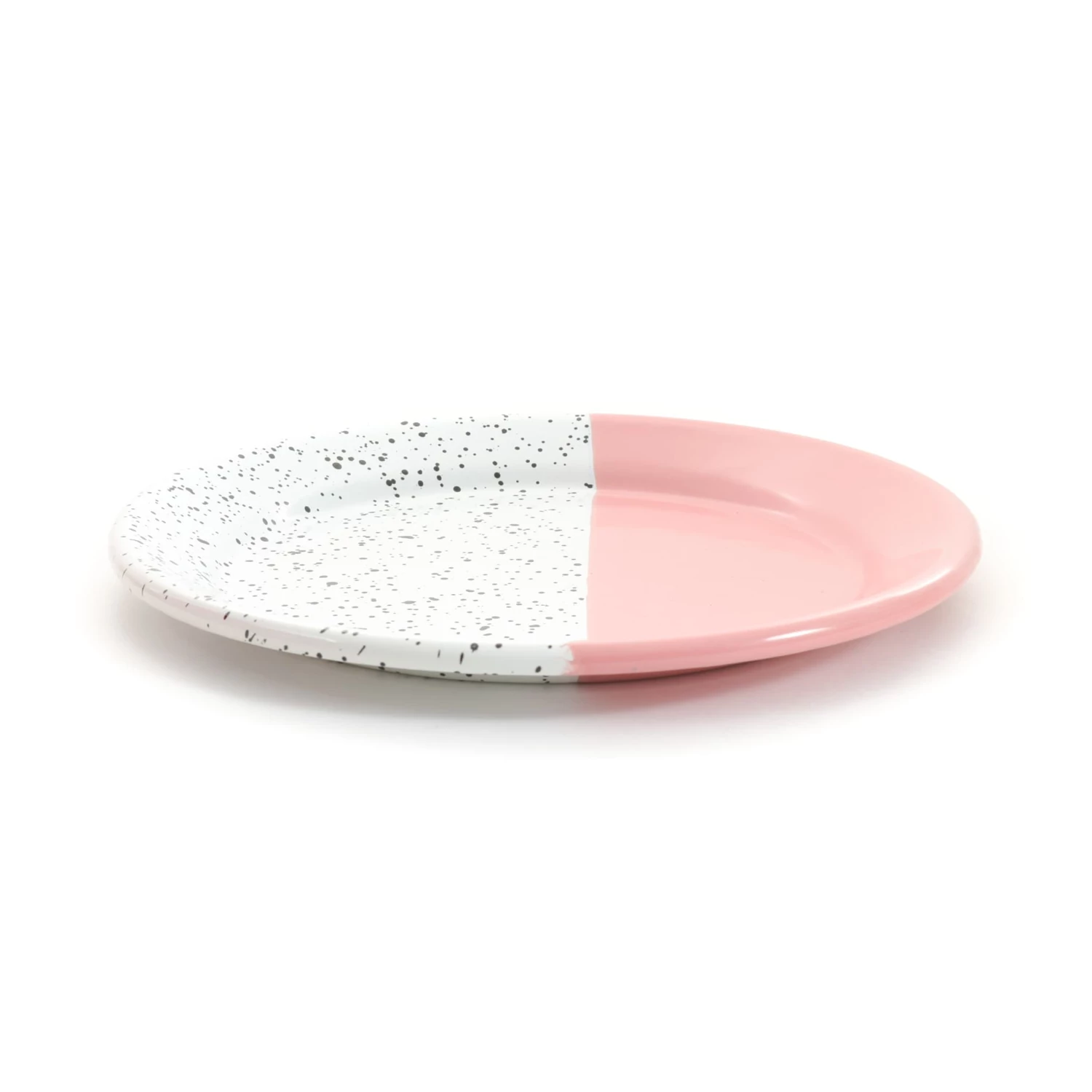 Kapka Enamel - Kapka Colour Pop Enamel Plate Pink 4 Kapka Enamel - Kapka Colour Pop Enamel Plate Pink