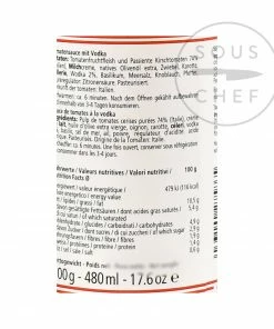 Don Antonio Vodka Sauce 500g