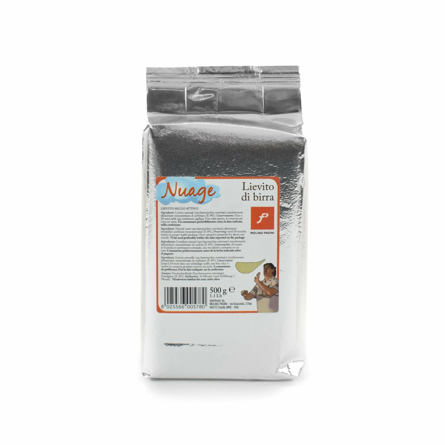 La Credenza Ingredients Molino Pasini Active Dried Yeast 500g 3 La Credenza Ingredients Molino Pasini Active Dried Yeast 500g