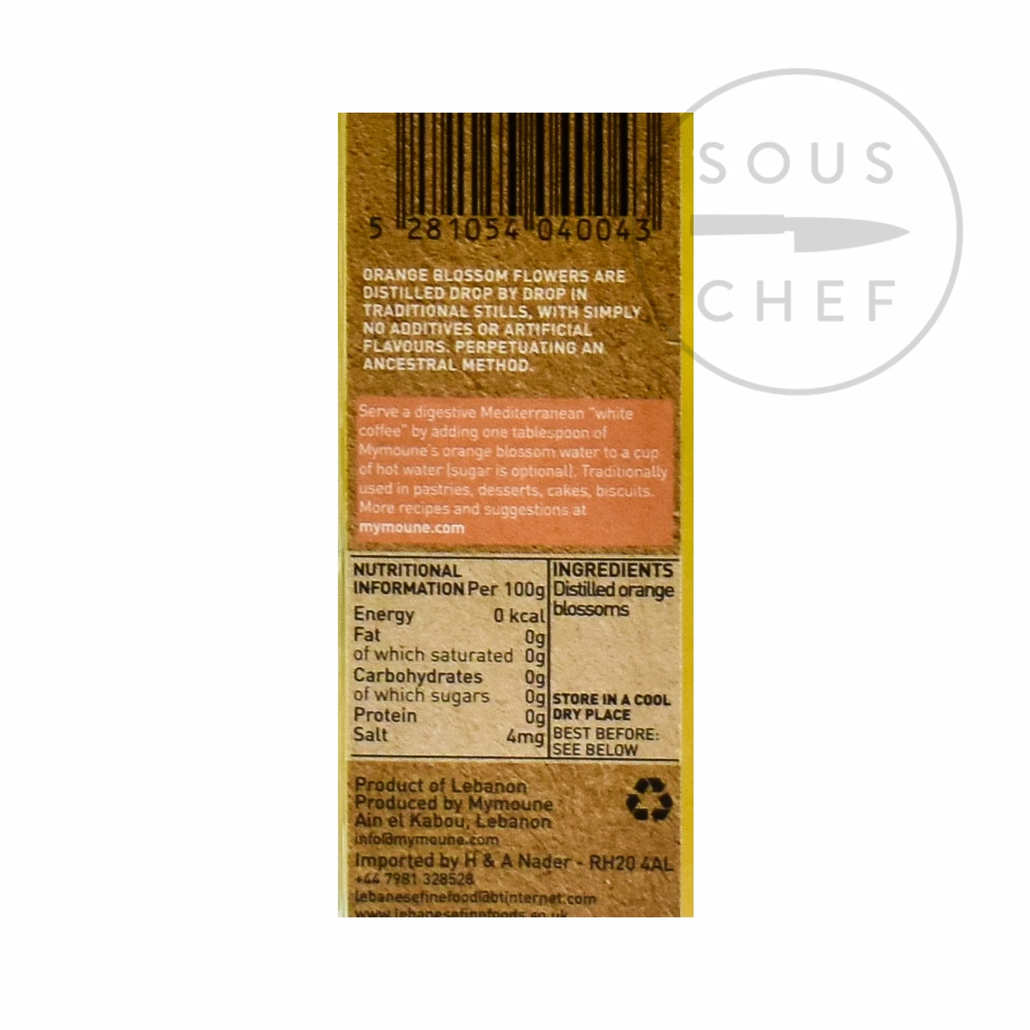 Mymoune Orange Blossom Water 250ml 4 Mymoune Orange Blossom Water 250ml