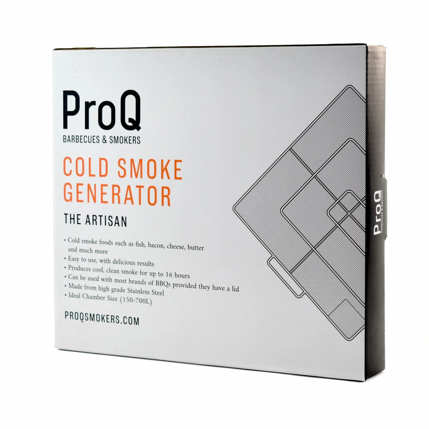 Cookware ProQ Artisan Cold Smoke Generator 3 Cookware ProQ Artisan Cold Smoke Generator