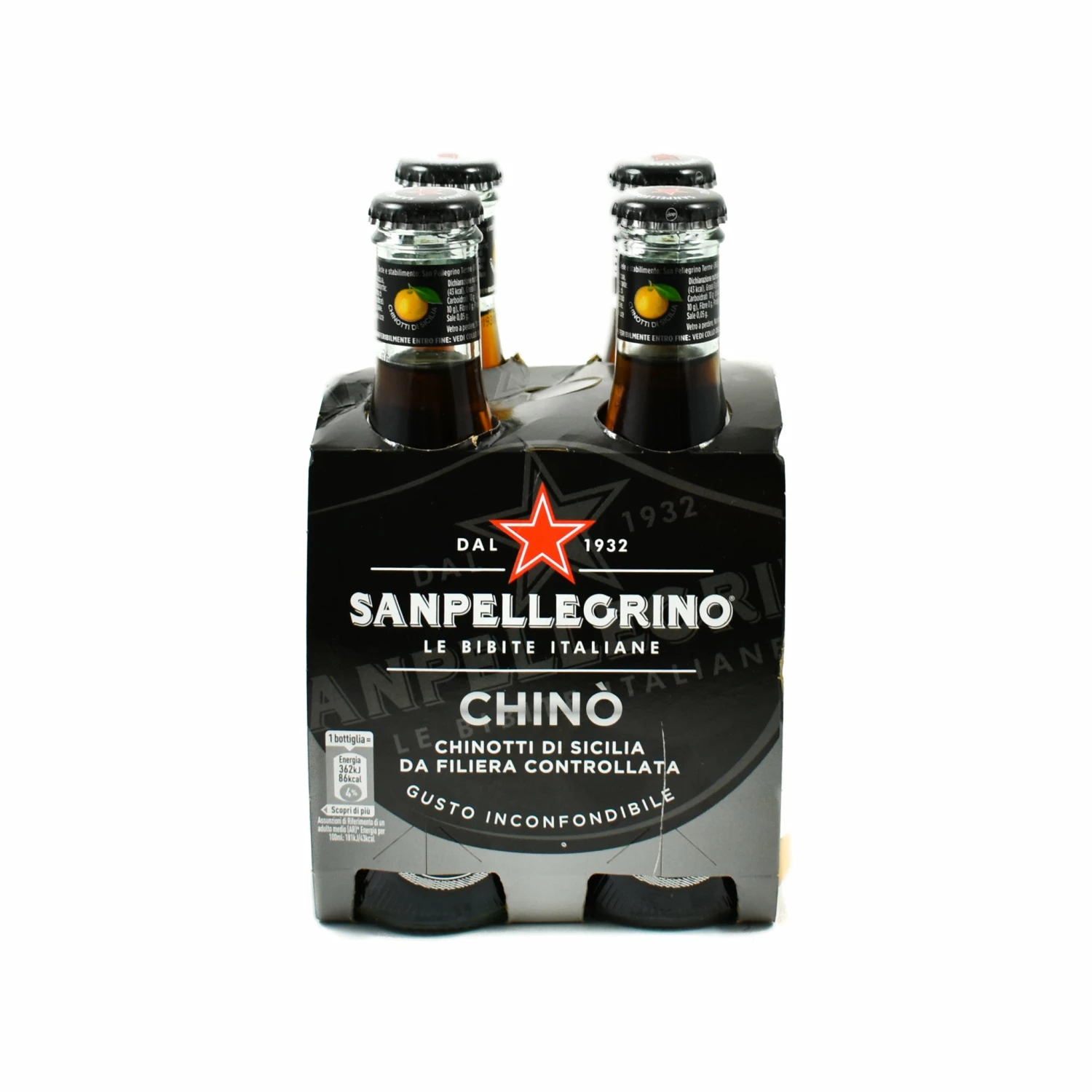 Sanpellegrino Chino - 20cl X 4 Ingredients 3 Sanpellegrino Chino - 20cl X 4 Ingredients