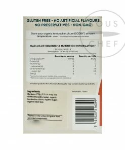 Mad Millie Kombucha Kit Ingredients 9 Mad Millie Kombucha Kit Ingredients