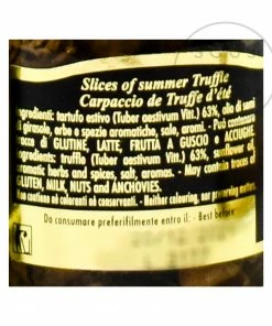 Marini Azzolini Ingredients Black Summer Truffle Slices 30g