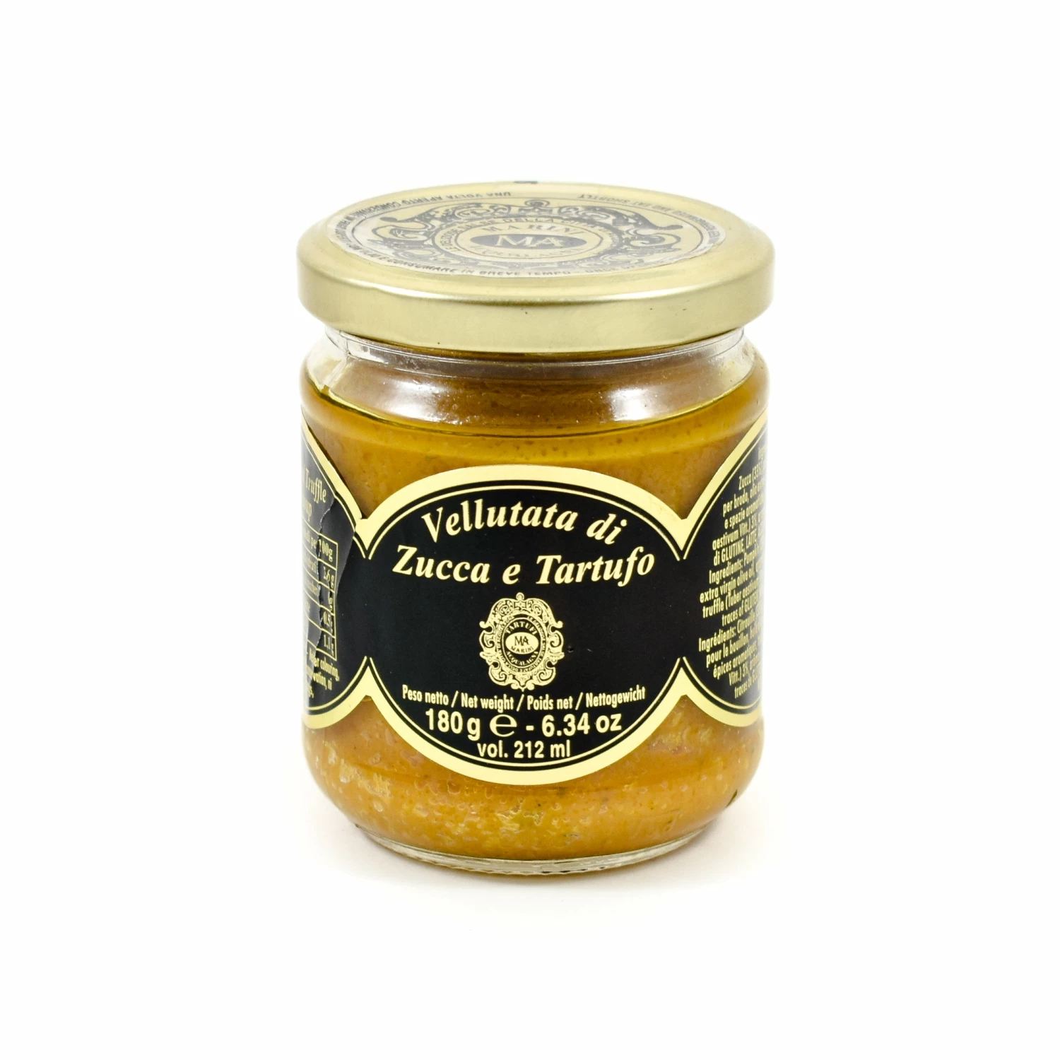Marini Azzolini Pumpkin And Truffle Puree 180g 3 Marini Azzolini Pumpkin And Truffle Puree 180g