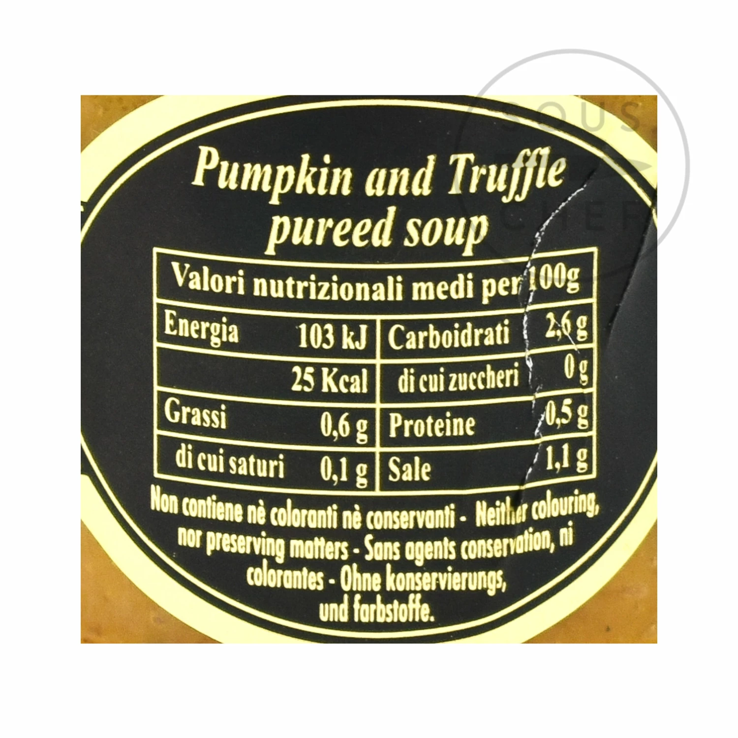 Marini Azzolini Pumpkin And Truffle Puree 180g 5 Marini Azzolini Pumpkin And Truffle Puree 180g
