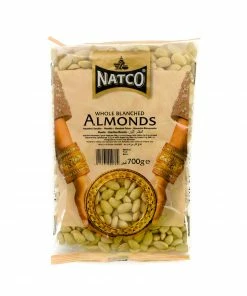 Ingredients Natco Blanched Whole Almonds 700g