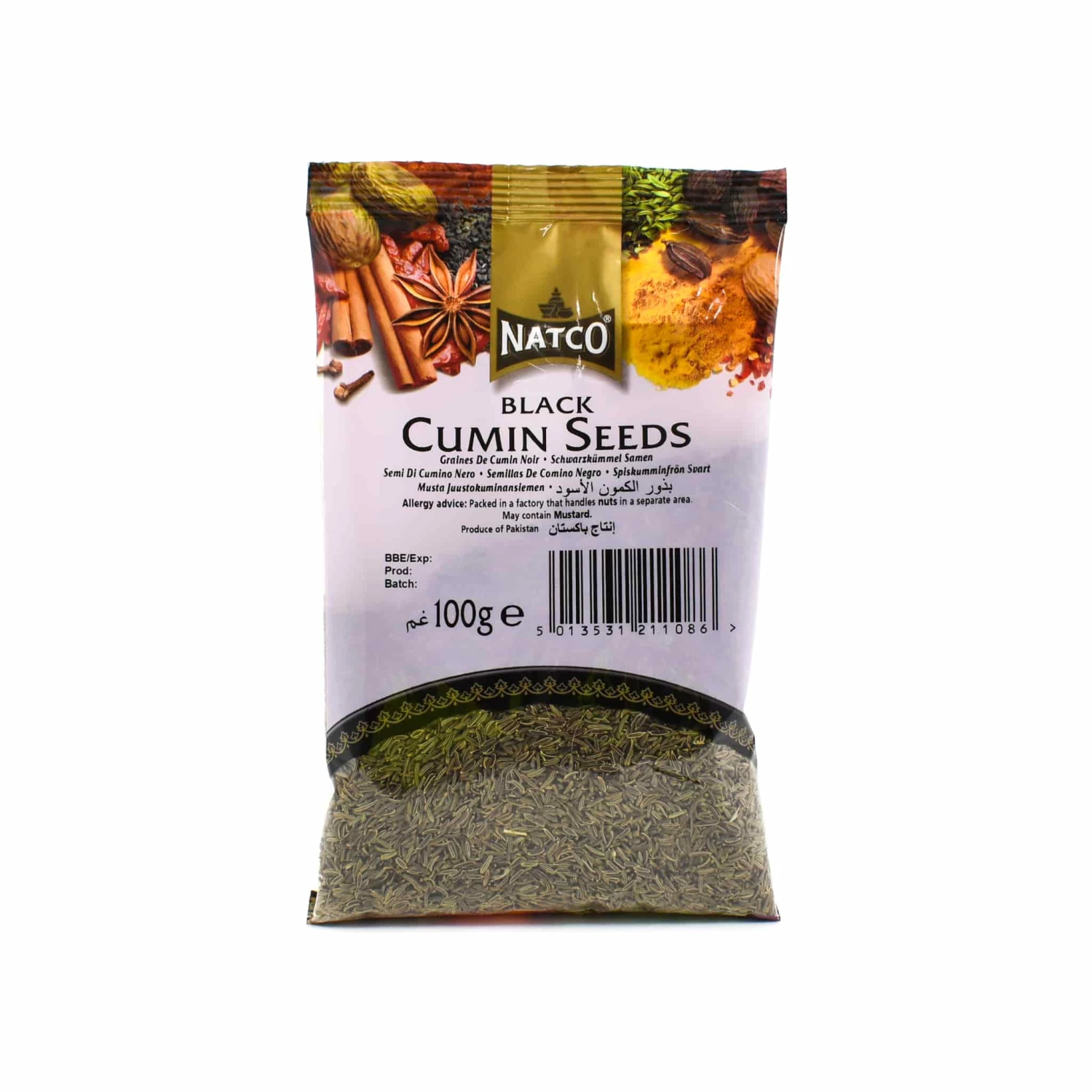 Natco Black Cumin Seeds 100g Ingredients 3 Natco Black Cumin Seeds 100g Ingredients