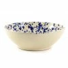 Puglia Handmade Puglia Blue Splatter Large Salad Bowl 28cm Tableware 2 Puglia Handmade Puglia Blue Splatter Large Salad Bowl 28cm Tableware