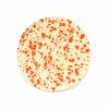 Puglia Handmade Puglia Orange Splatter Side Plate 19cm 1 Puglia Handmade Puglia Orange Splatter Side Plate 19cm