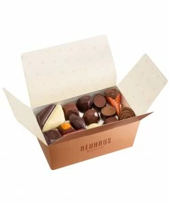 Ingredients Neuhaus Belgian Chocolate Classic Ballotin - Praliné Ganache & Gianduja 500g