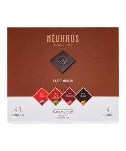 Ingredients Neuhaus "Carré Origin" Dark Chocolate (Vegan) 200g