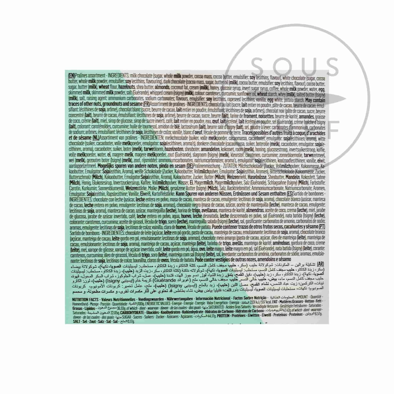 Neuhaus Belgian Chocolate Amusettes - 12 Pieces Neuhaus Belgian Chocolates 8 Neuhaus Belgian Chocolate Amusettes - 12 Pieces Neuhaus Belgian Chocolates