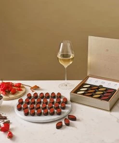 Ingredients Neuhaus Pralines Champagne Pairing Selection - 24 Pieces 14 Ingredients Neuhaus Pralines Champagne Pairing Selection - 24 Pieces