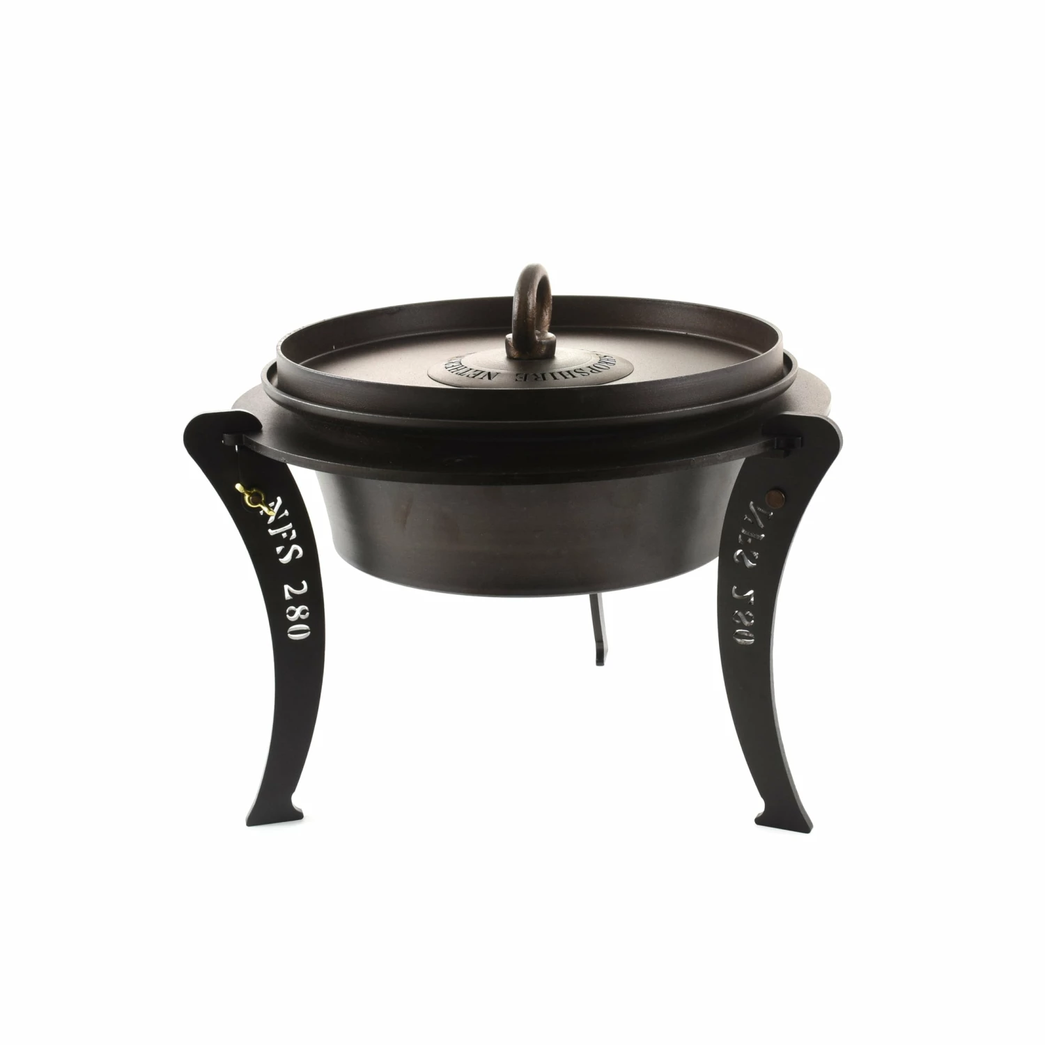 Netherton Foundry Dutch Oven With Hot Coal Lid And Stand 4 Netherton Foundry Dutch Oven With Hot Coal Lid And Stand