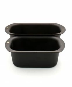 Netherton Foundry Spun Iron Loaf Tins Set Of 2