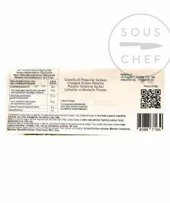 Pariani Chopped Sicilian Pistachio 100g Ingredients 7 Pariani Chopped Sicilian Pistachio 100g Ingredients