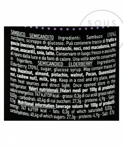 Pariani Semi-Candied Elderberries 260g