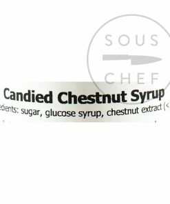 Pariani Candied Chestnut Syrup 500ml Ingredients