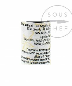 Pariani Natural Vanilla Flavouring 15ml Ingredients