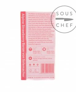 Piccolo Alpine Strawberry Seeds Ingredients