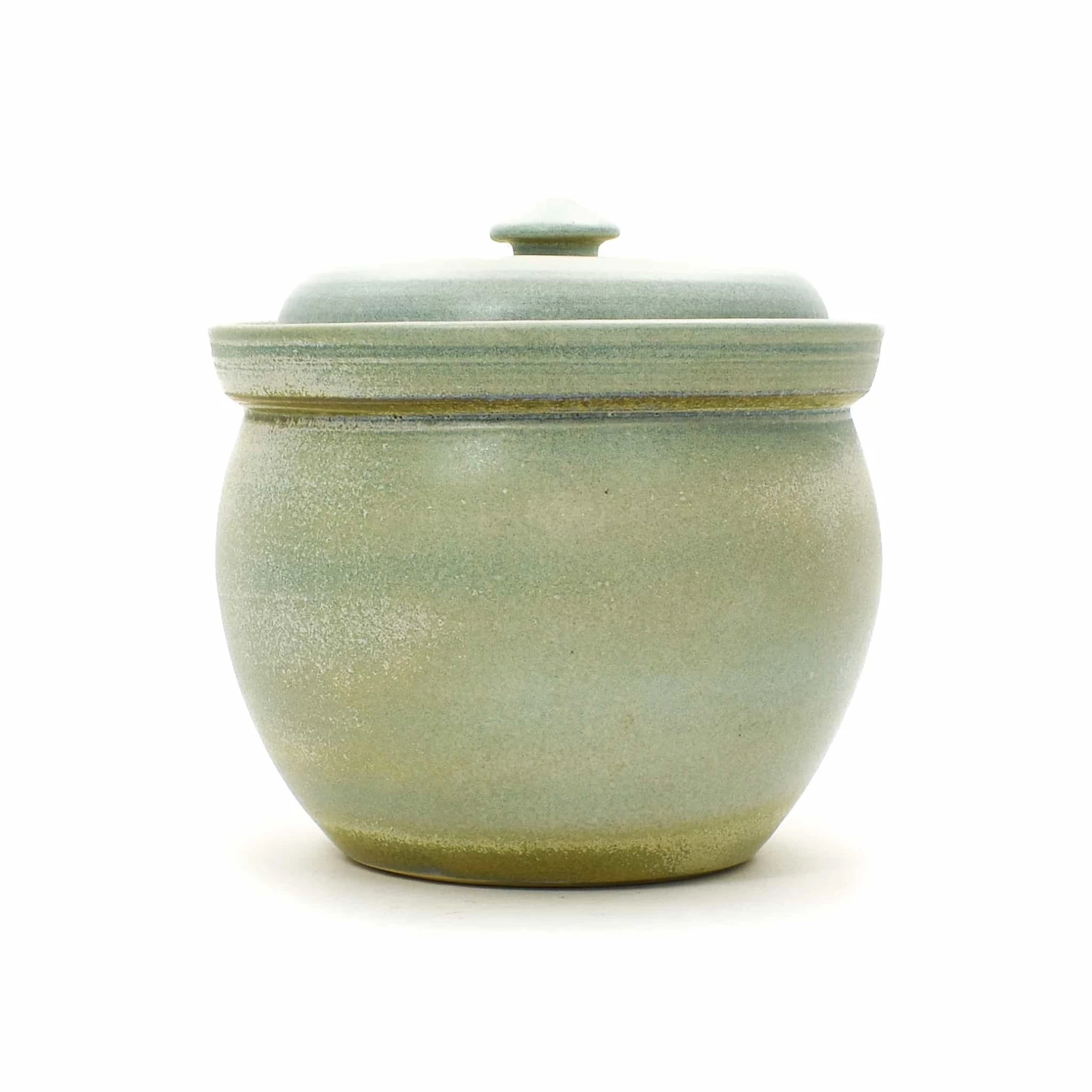 Sauerkraut Pots Handmade Stoneware Fermenting Crock In Blue 2 Litre Cookware 3 Sauerkraut Pots Handmade Stoneware Fermenting Crock In Blue 2 Litre Cookware