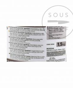 Sosa Concentrated Neutral Nappage 1.5kg 5 Sosa Concentrated Neutral Nappage 1.5kg