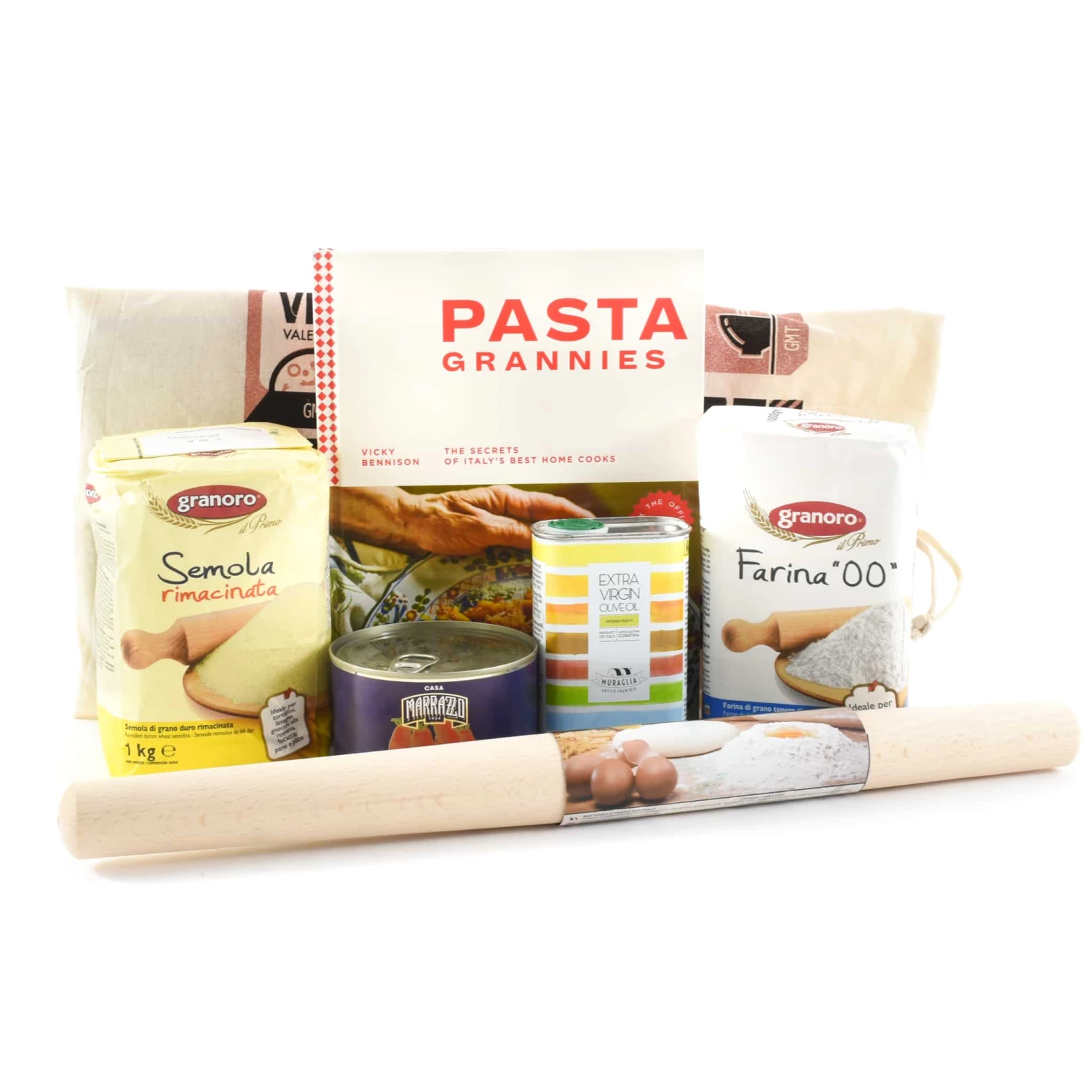 Sous Chef Pasta Grannies Cookbook & Ingredients Set 3 Sous Chef Pasta Grannies Cookbook & Ingredients Set