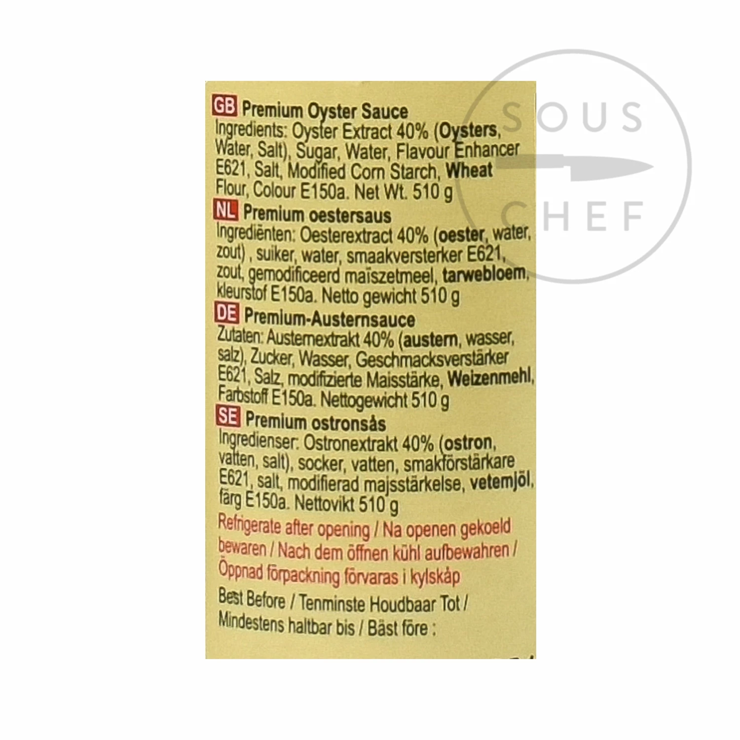 Lee Kum Kee Premium Oyster Sauce 510g 4 Lee Kum Kee Premium Oyster Sauce 510g