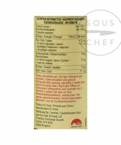 Lee Kum Kee Vegetarian Stir-Fry Sauce 510g Ingredients