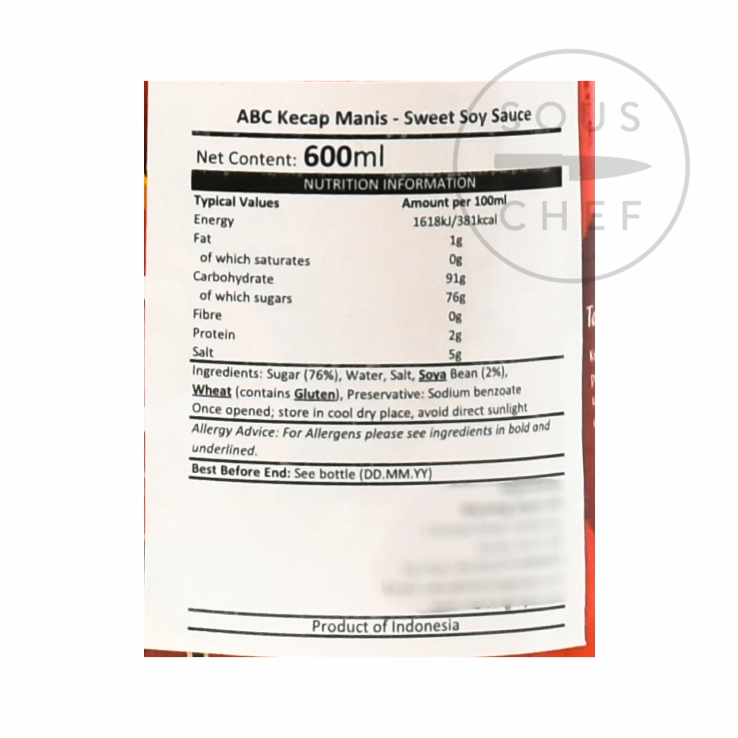 ABC Kecap Manis 600ml 4 ABC Kecap Manis 600ml