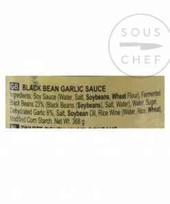 Lee Kum Kee Black Bean Sauce With Garlic 368g Ingredients 9 Lee Kum Kee Black Bean Sauce With Garlic 368g Ingredients
