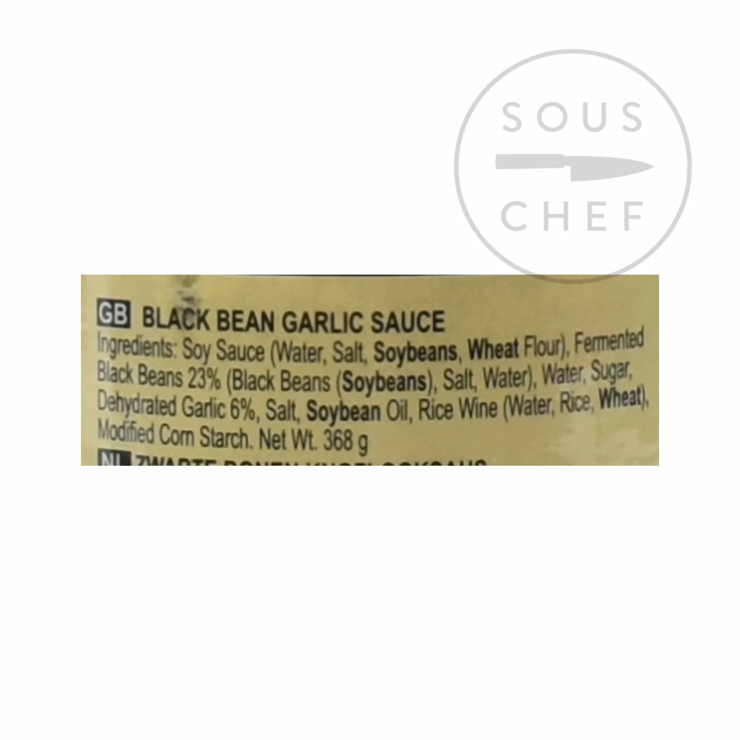 Lee Kum Kee Black Bean Sauce With Garlic 368g Ingredients 6 Lee Kum Kee Black Bean Sauce With Garlic 368g Ingredients