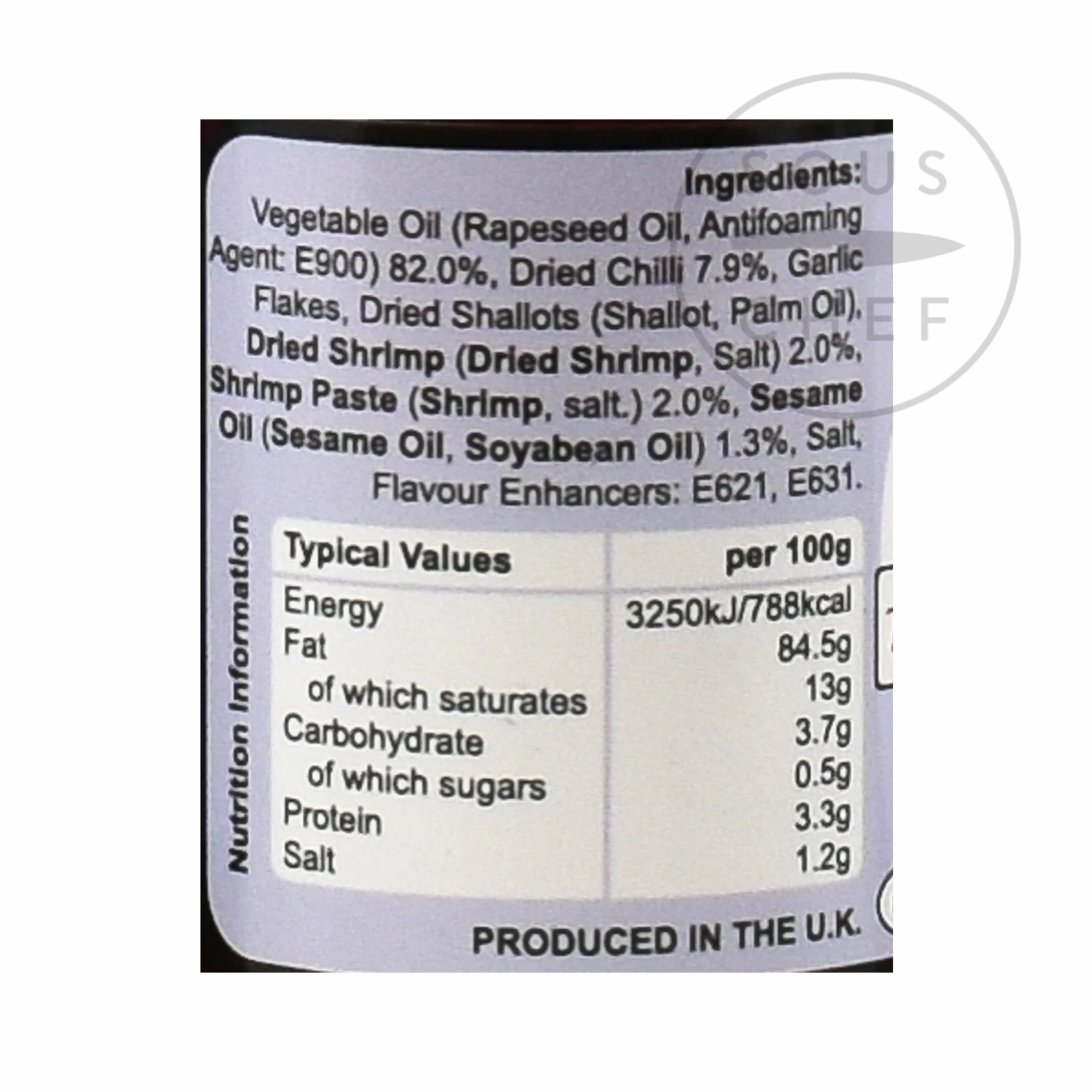 Way-On Chilli Oil With Shrimp 110g 4 Way-On Chilli Oil With Shrimp 110g