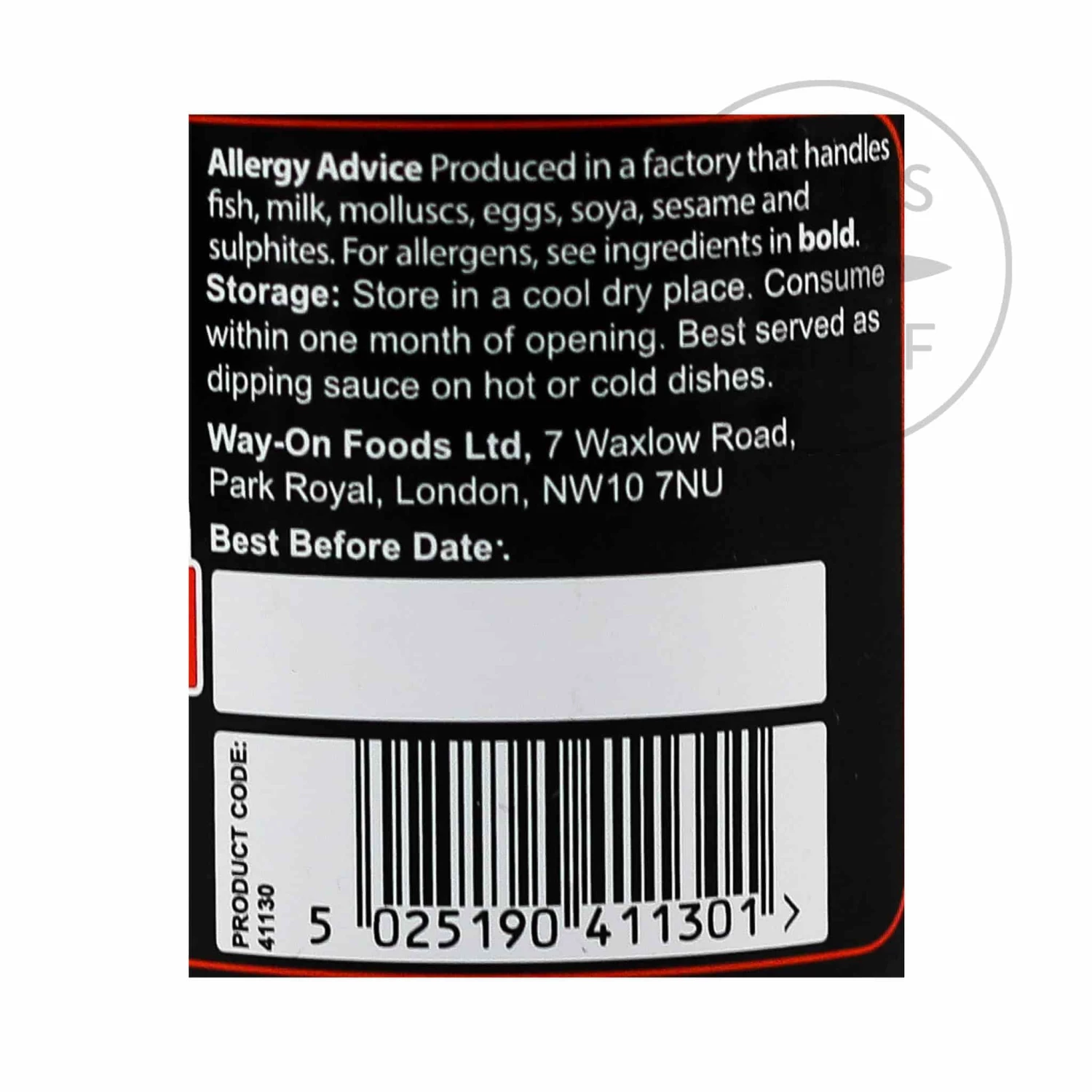 Way-On Ingredients XO Sauce With Scallop 110g 5 Way-On Ingredients XO Sauce With Scallop 110g