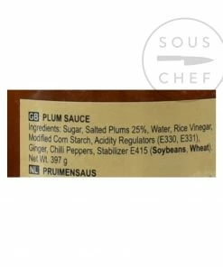 Ingredients Lee Kum Kee Plum Sauce 397g
