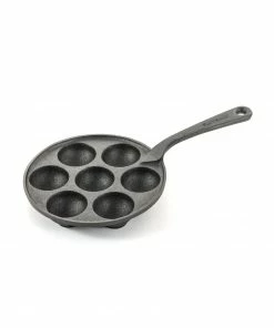 Skeppshult Traditional Cast Iron Dumpling Pan
