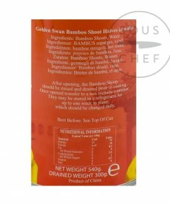 Ingredients Golden Swan Bamboo Halves 540g