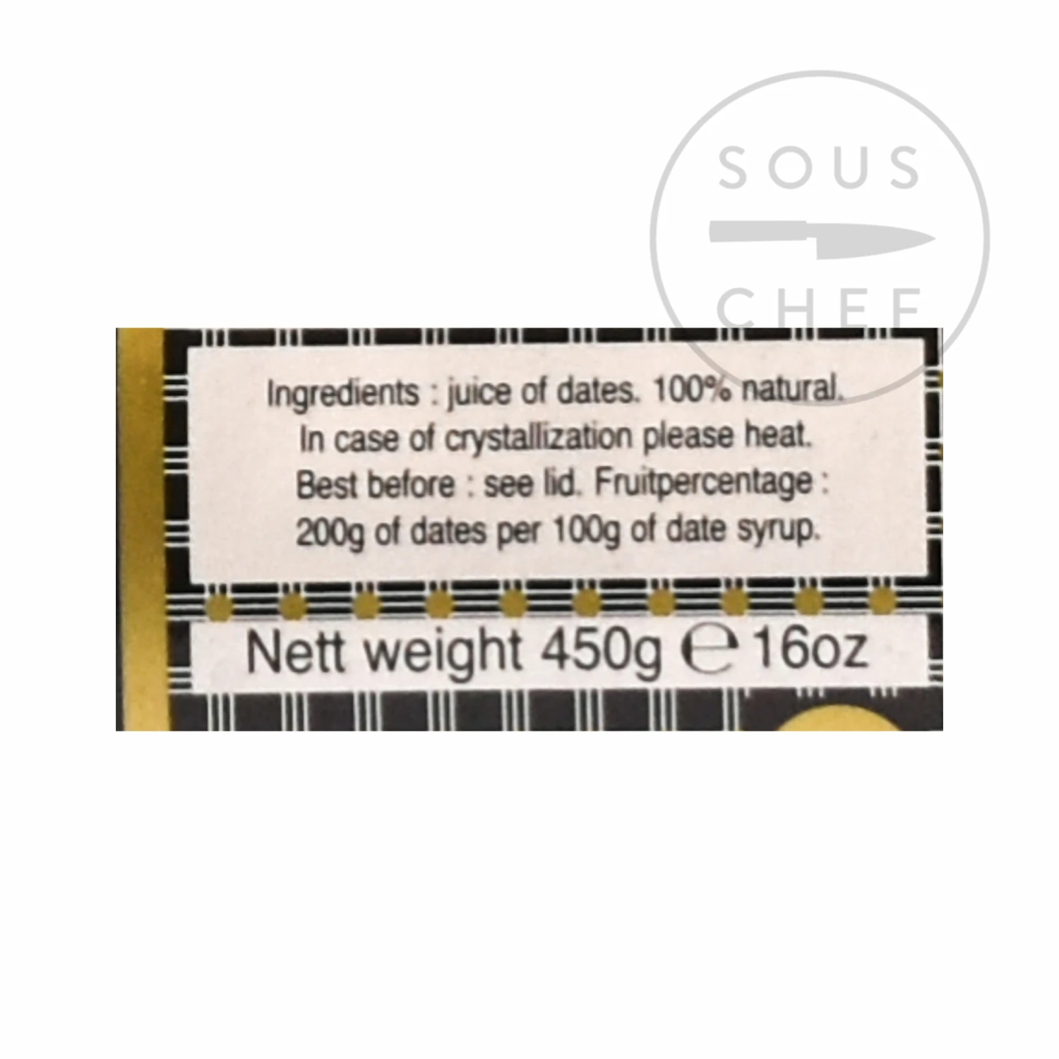 Basra Ingredients Date Syrup 450g 4 Basra Ingredients Date Syrup 450g