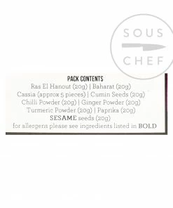 Ingredients Spice Kitchen Moroccan Spice Tin