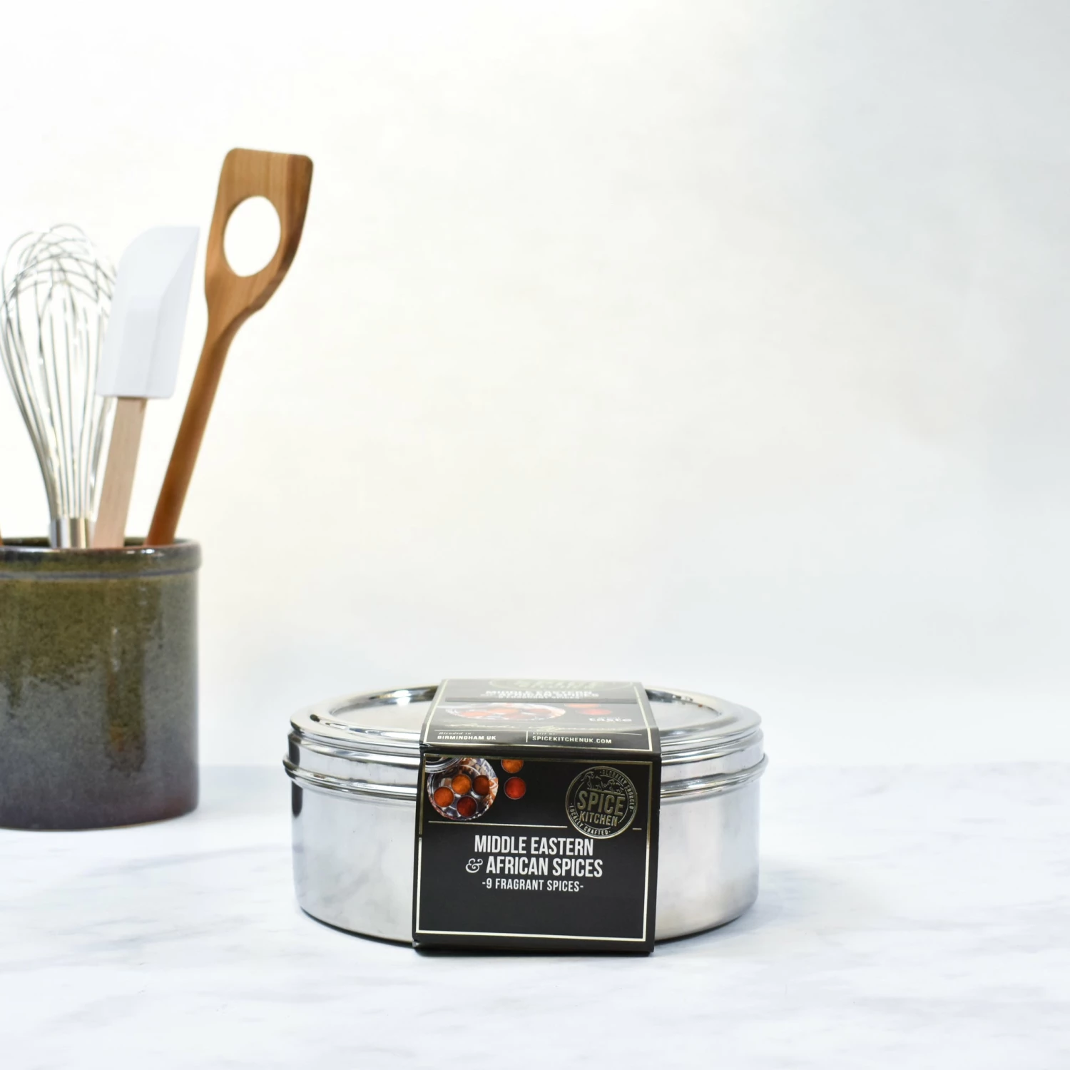 Spice Kitchen African & Middle Eastern Spice Tin Ingredients 5 Spice Kitchen African & Middle Eastern Spice Tin Ingredients