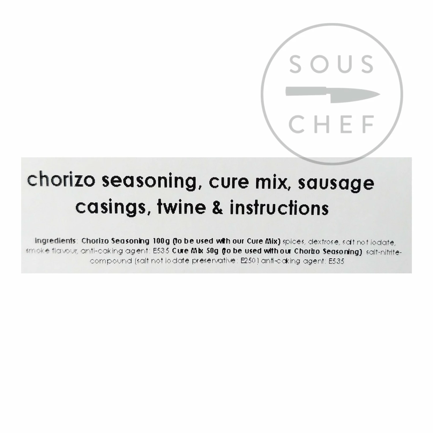 Spicely Does It Chorizo Making Kit - Refill Pack 4 Spicely Does It Chorizo Making Kit - Refill Pack