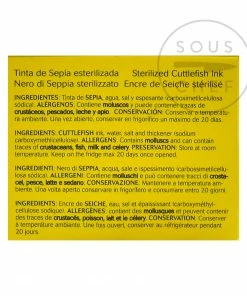 Nortindal Seaweed & Squid Ink 'Squid Ink' Sachets - Cuttlefish Ink 17 Nortindal Seaweed & Squid Ink 'Squid Ink' Sachets - Cuttlefish Ink