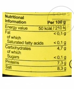 Nortindal Squid Ink Jar (Cuttlefish Ink) Seaweed & Squid Ink 17 Nortindal Squid Ink Jar (Cuttlefish Ink) Seaweed & Squid Ink