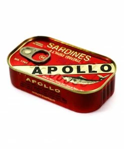 Apollo Sardines In Vegetable Oil 125g Ingredients